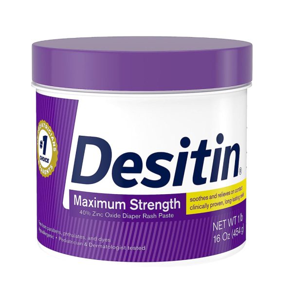 Desitin Maximum Strength Baby Diaper Rash Cream