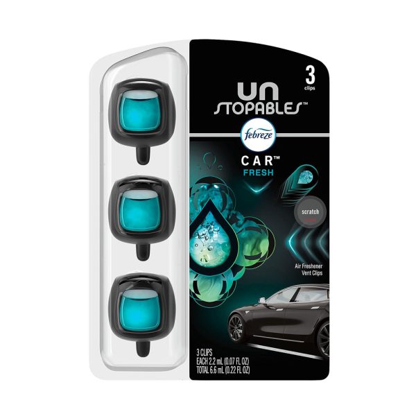 Febreze Unstopables Car Odor-Fighting
